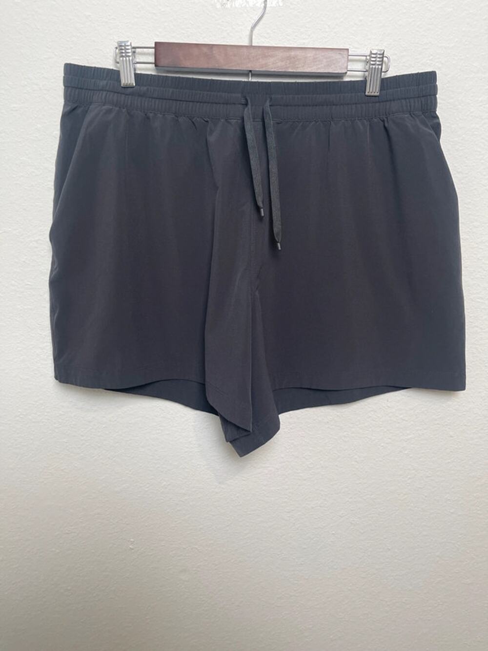 Patagonia Dark Gray Athletic Running Shorts XL Lightweight Trail Hiking Shorts